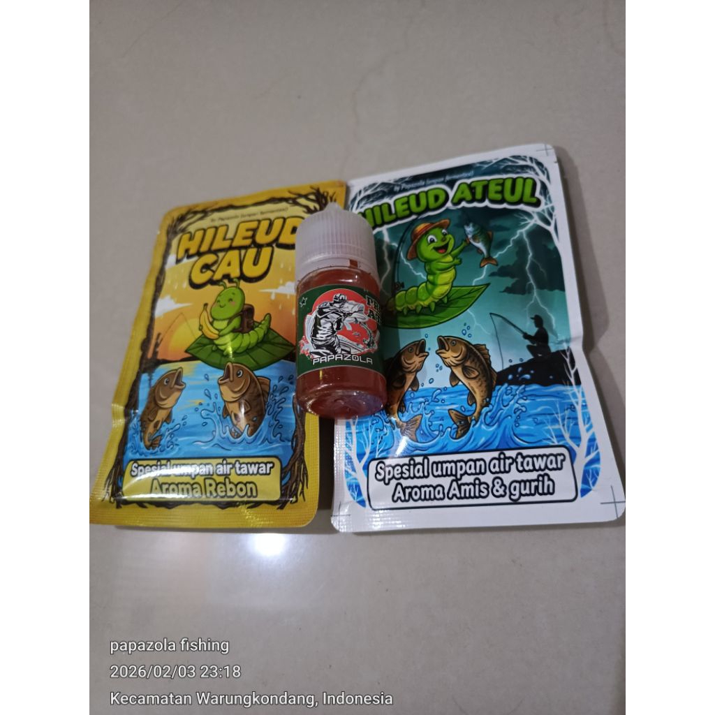 umpan ikan nila dan mas cirata