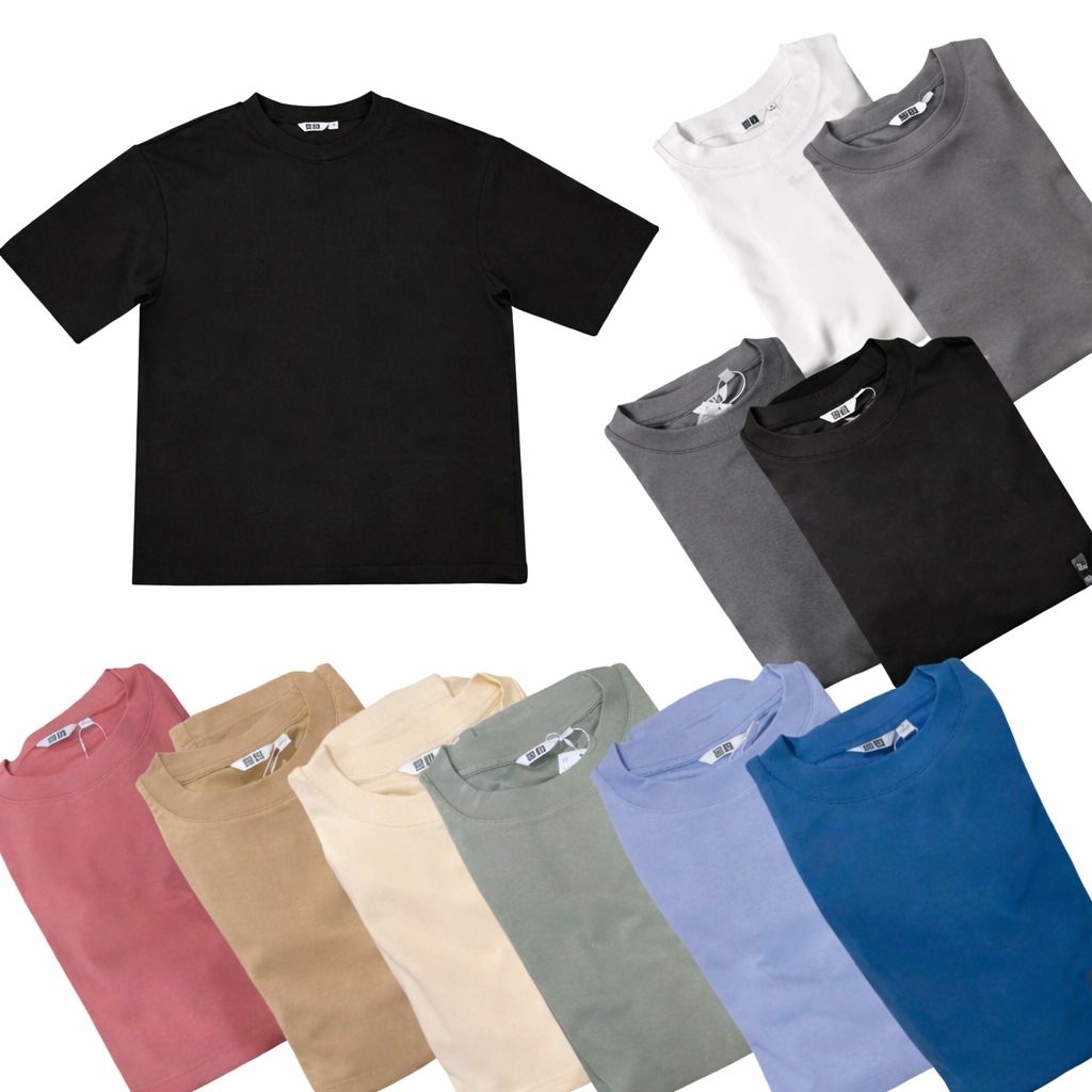 Uniqlo Airism Oversized Crewneck T-Shirt (NEW)