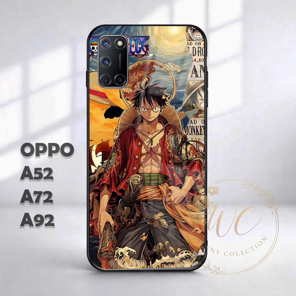 [W29] Softcase OPPO A52 A72 A92 | Casing Keren Lucu Oppo a52 a72 a92 | Kesing Murah Luffy