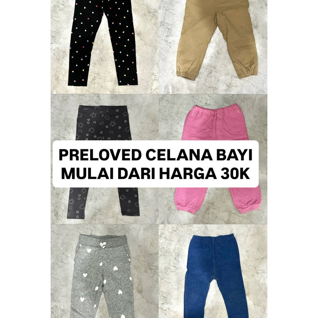 [PRELOVED] Milik Pribadi - Kondisi Apa adanya / celana panjang preloved bayi perempuan / baju bayi p