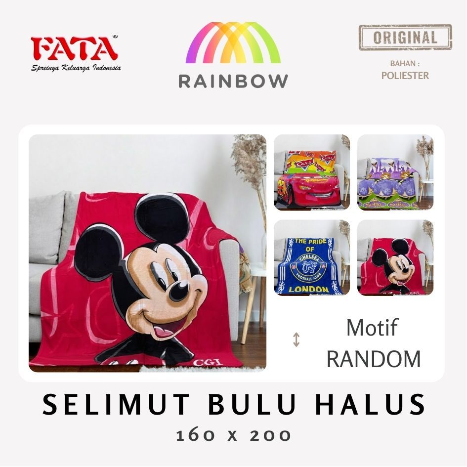 [COLLECTION] Fata / My Dream / Belladona / Kendra / New Seasons - Selimut Bulu (150x200 / 160x200) T