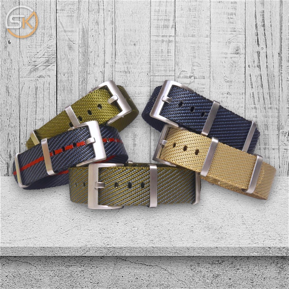 Tali Jam Premium Nato Watch Strap Twill Nylon Tudor Style