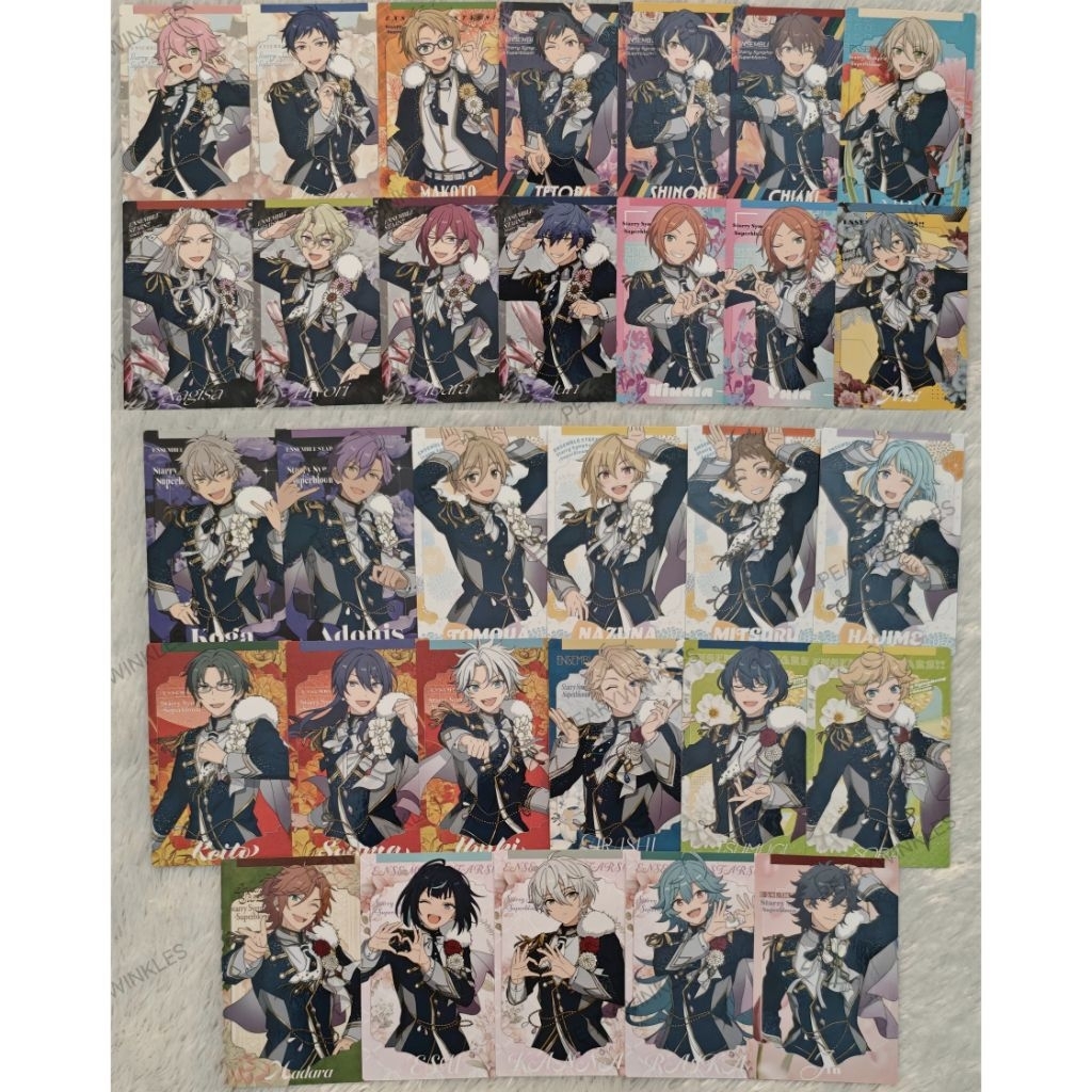 Ensemble Stars Superbloom Card Collection (Ready Stock)