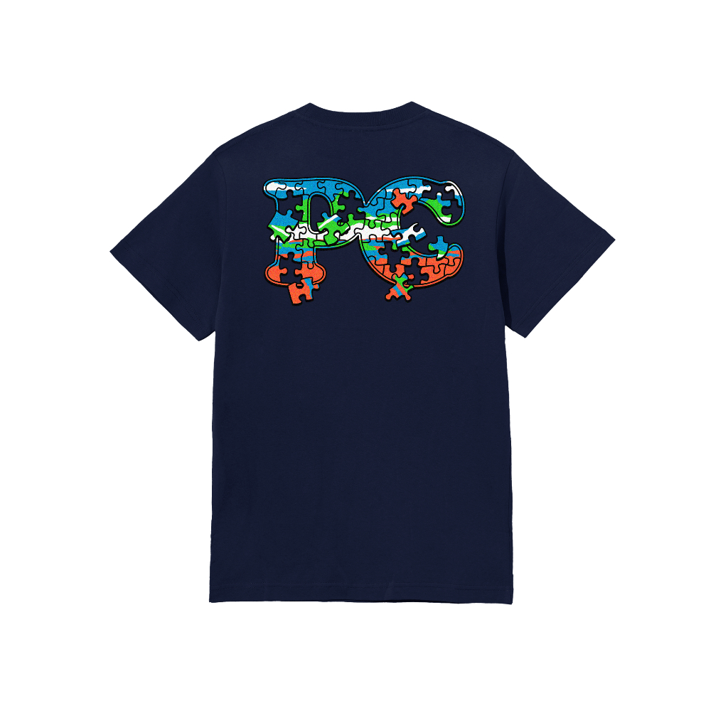 Public Culture - Wildcut Tee - Navy