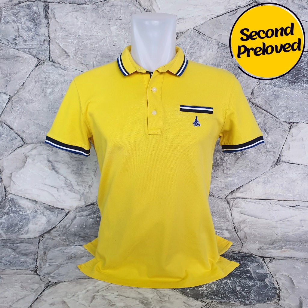 Baju Kaos Polo BEAN POLE - Size S / LD 48 cm - Original - Used