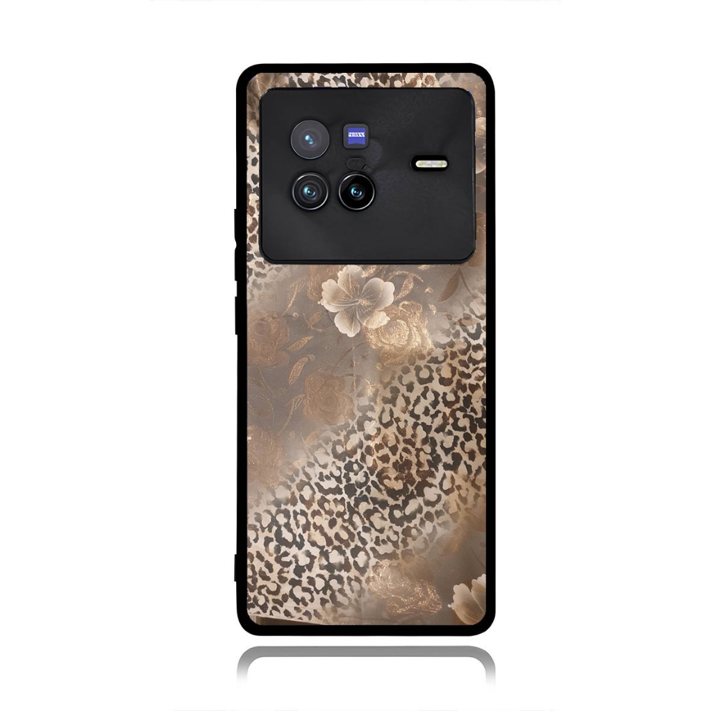 Case Vivo X200,X80, X70,X60,X50, V50, V40,V30,V29,V27 PRO LITE 4G 5G Custom Leopard Classic Floral