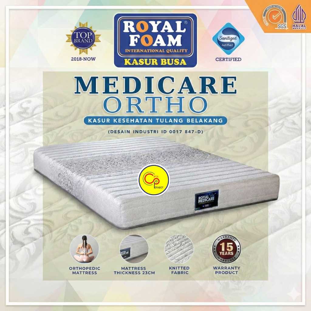 Medicare Kasur Orthopedic Orto Royal Foam Sanitized