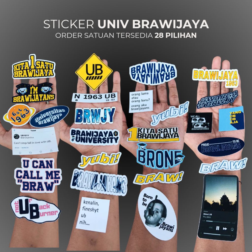 Sticker Universitas Brawijaya (UB)