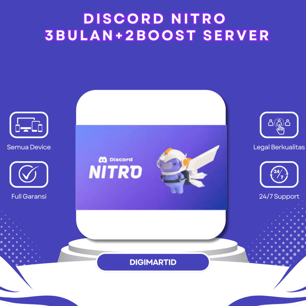 Nitro Kode Rendeem 3 Bulan + 2 Boost