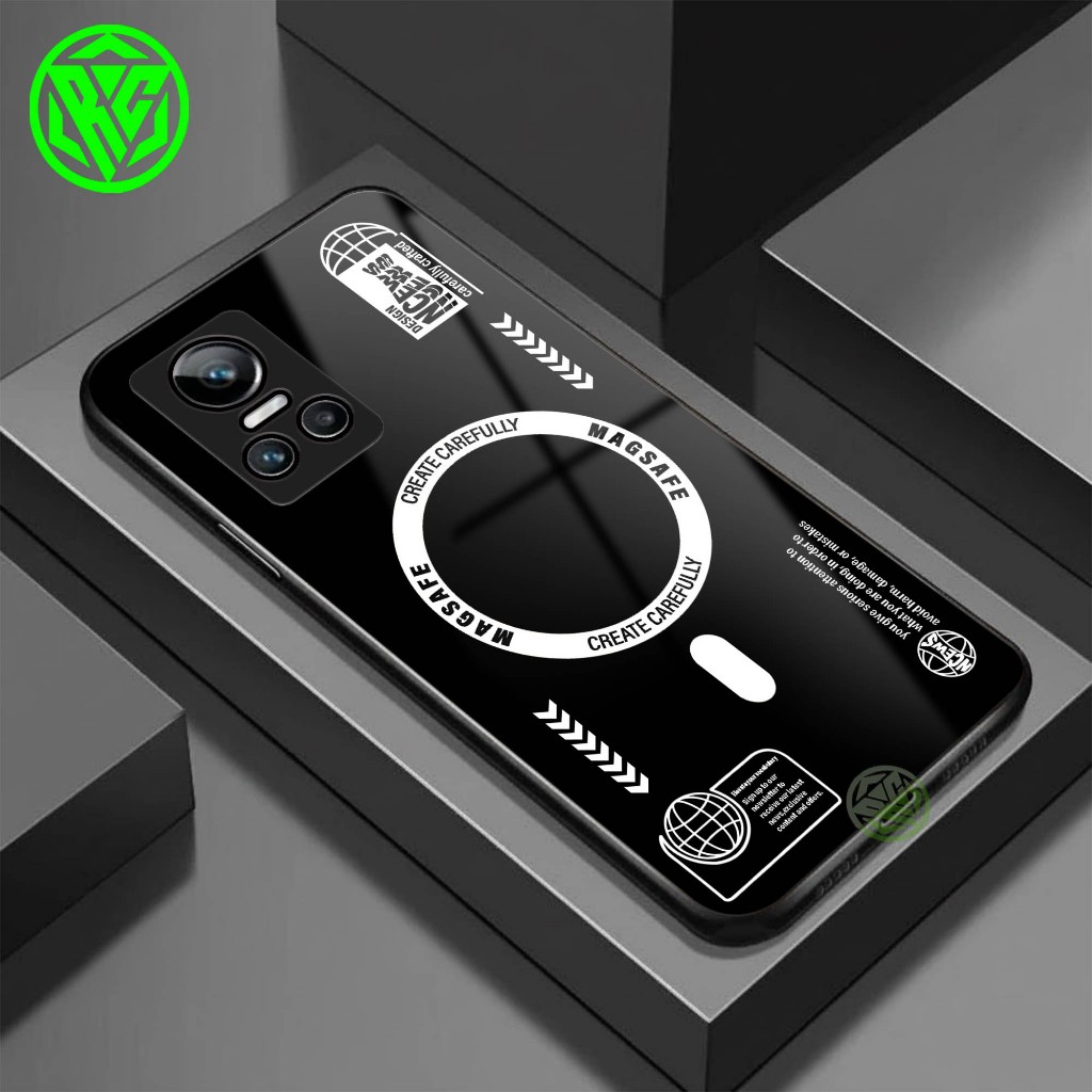 Softcase Realme GT NEO 3 - Motif Terbaru Softcase Glass Kilau Full Body New Case Glossy casing Hp Re