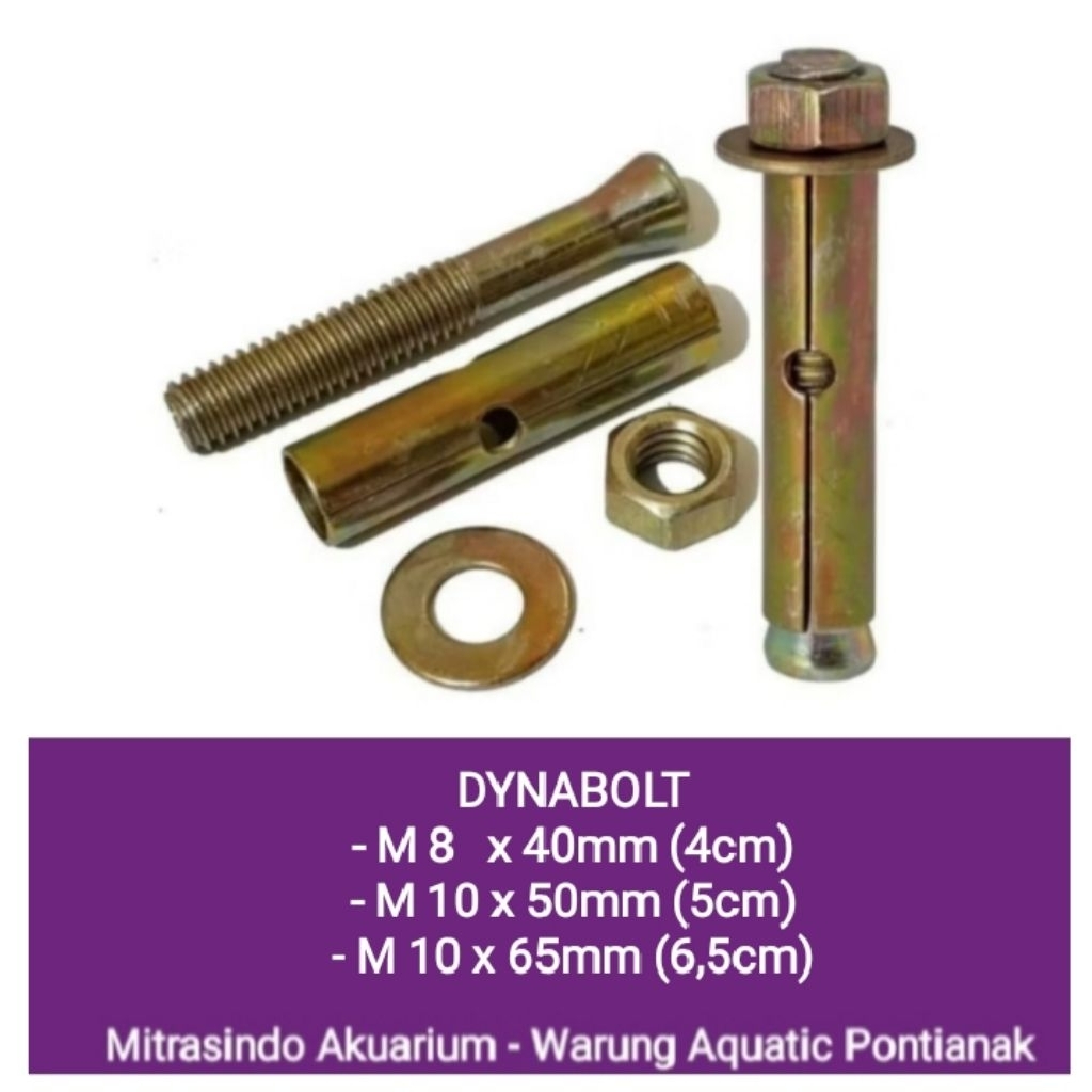 DynaBolt DinaBolt Kuning 4cm 5cm 6,5cm