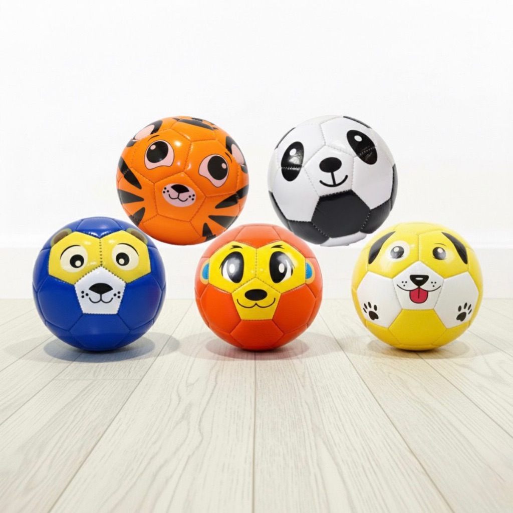 Sepak Bola Anak Motif Hewan Size 2 Bola Kaki Ukuran Kecil Gambar Animal