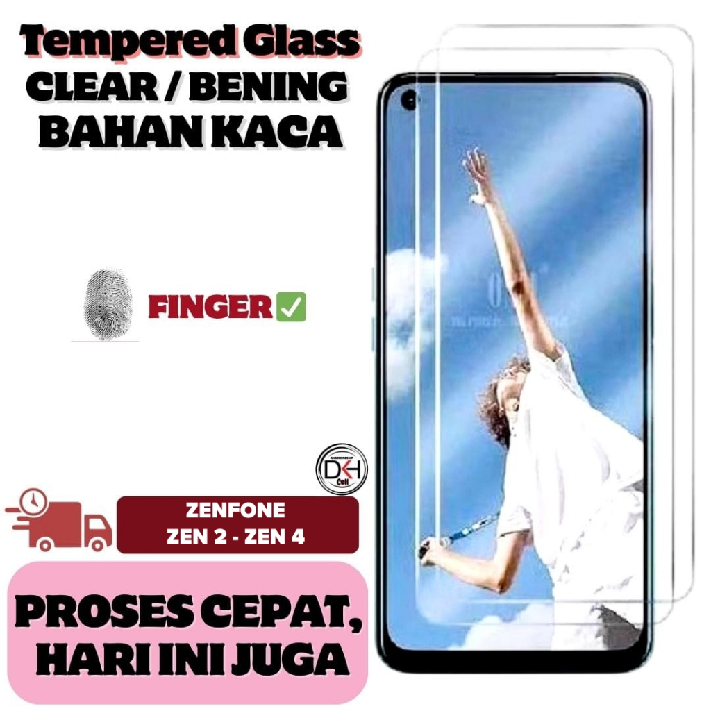 TG CLEAR kaca tempered glass ASUS ZENFONE 2 3 4 LASER MAX DELUXE SELFIE PRO PLUS 5 5,2 5.5 6