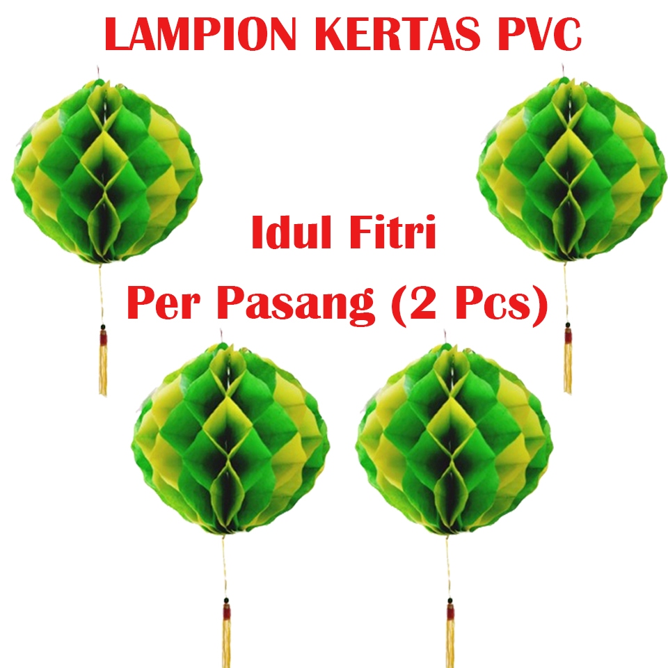 Lampion Lebaran Idul Fitri Honeycomb Lentera Idul Fitri Dekorasi Lebaran