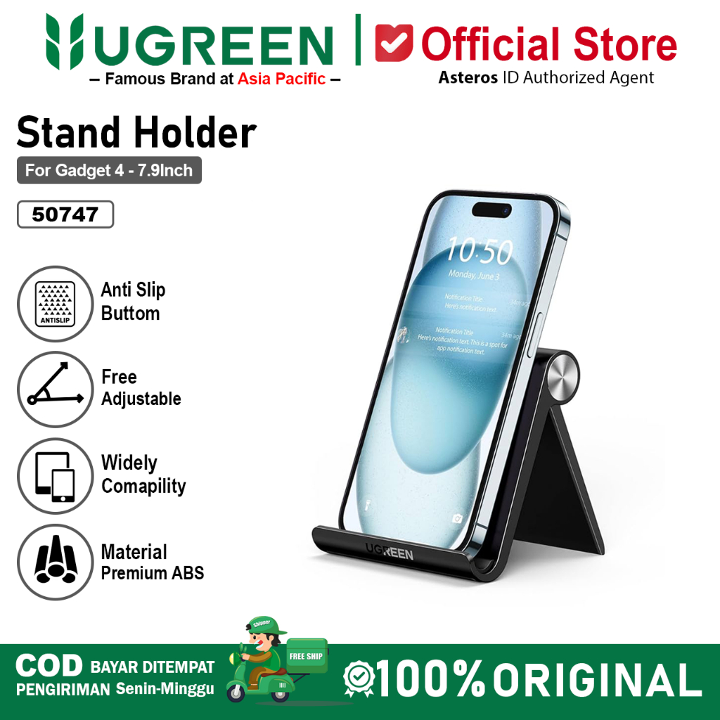 UGREEN Stand Holder Dudukan Handphone Tablet Portable Universal