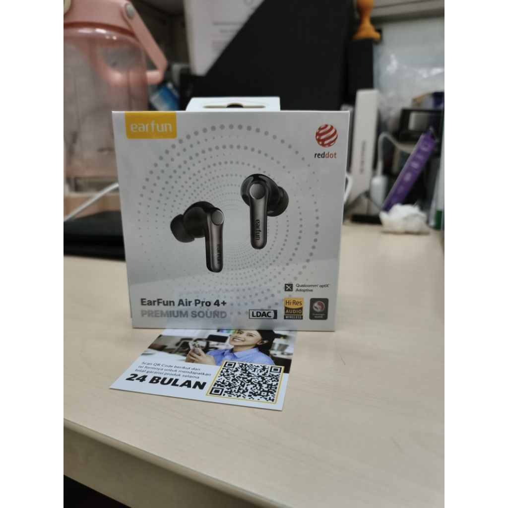 EARFUN AIRPRO 4 + | BNIB | BLACK | LDAC | ANC