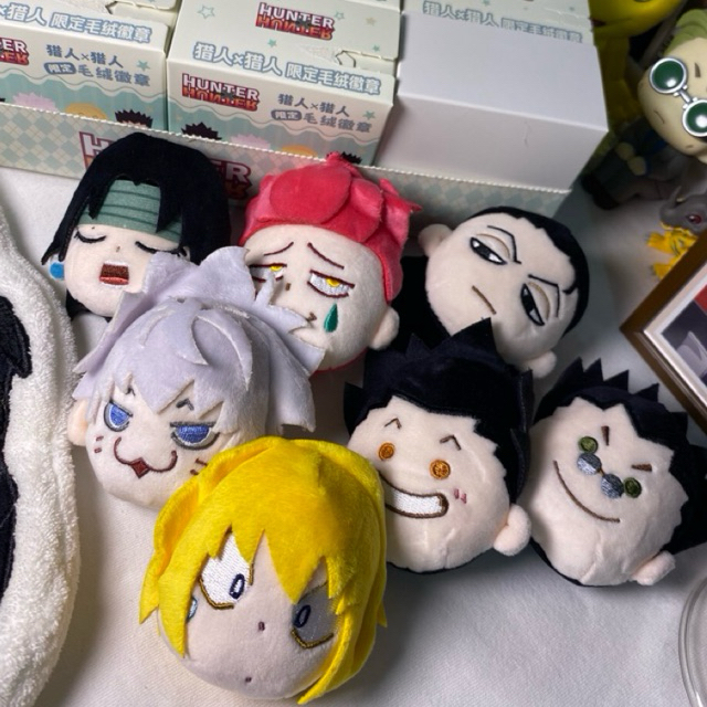 Hunter x Hunter Killua Hisoka Ilumi Gon Kurapika Leorio Plushie plush Doll Boneka Merch HunterxHunte