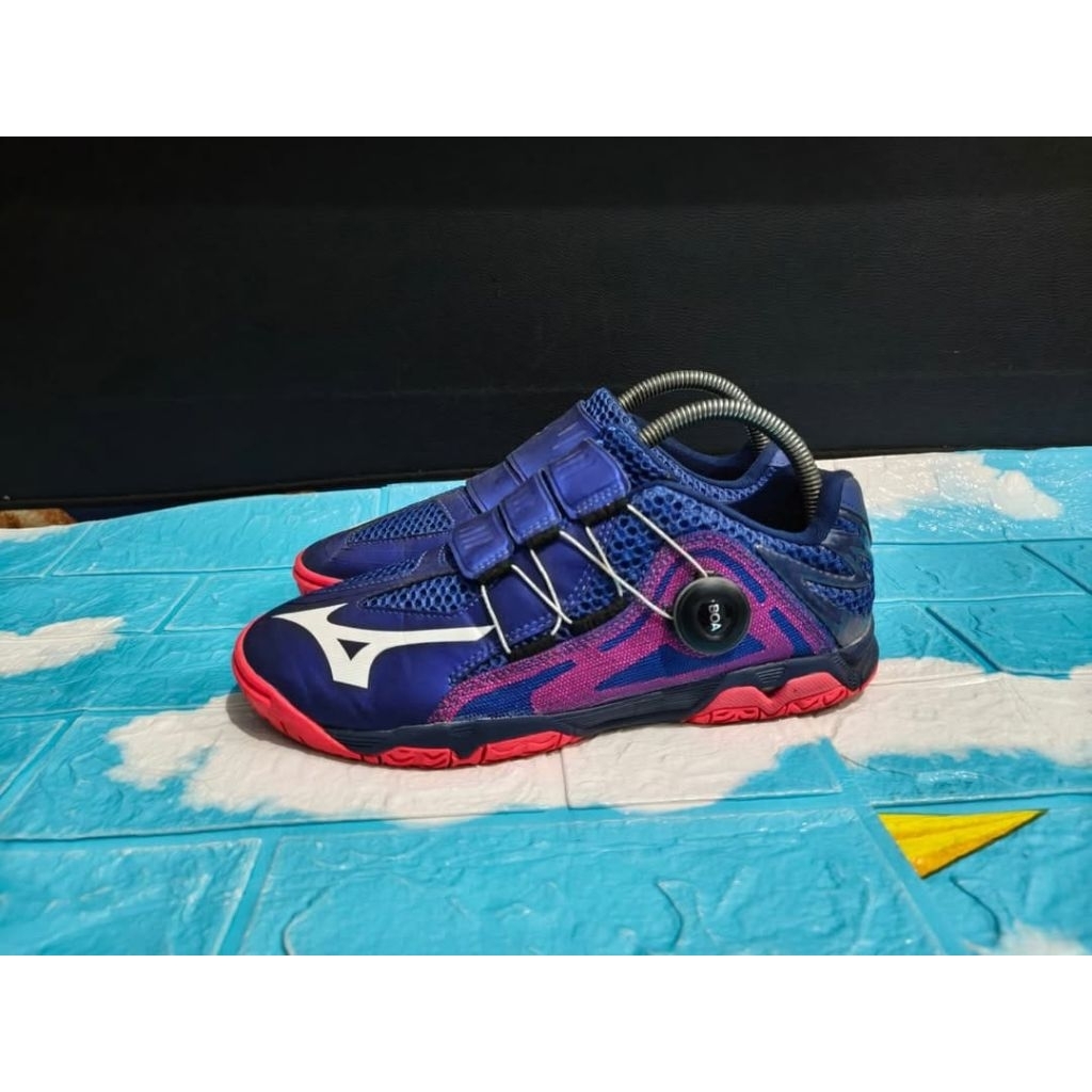 sepatu Pingpong Mizuno Wave Medal Boa Original Size 39