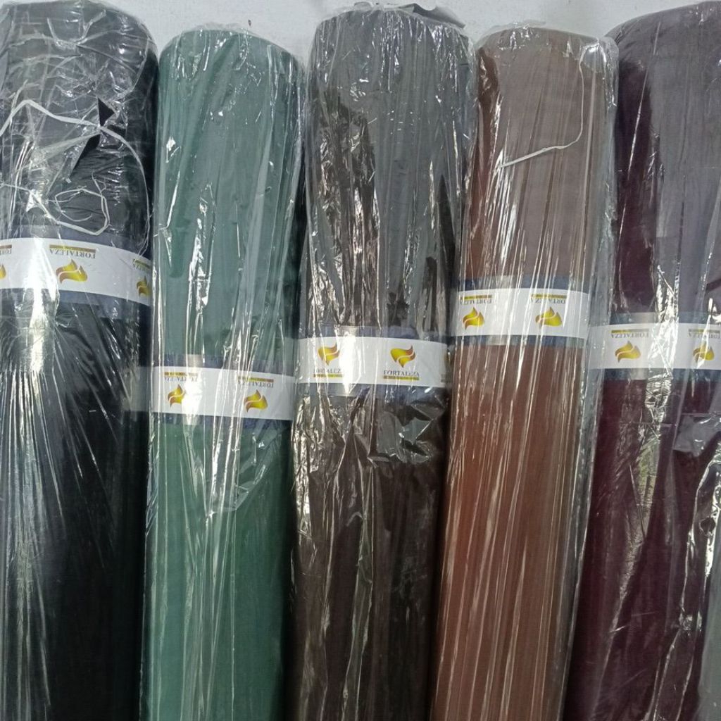 Elzena kain Fortaleza maron, xanadu, dark milo, hitam, coklat kopi, mahoni, lilac purple