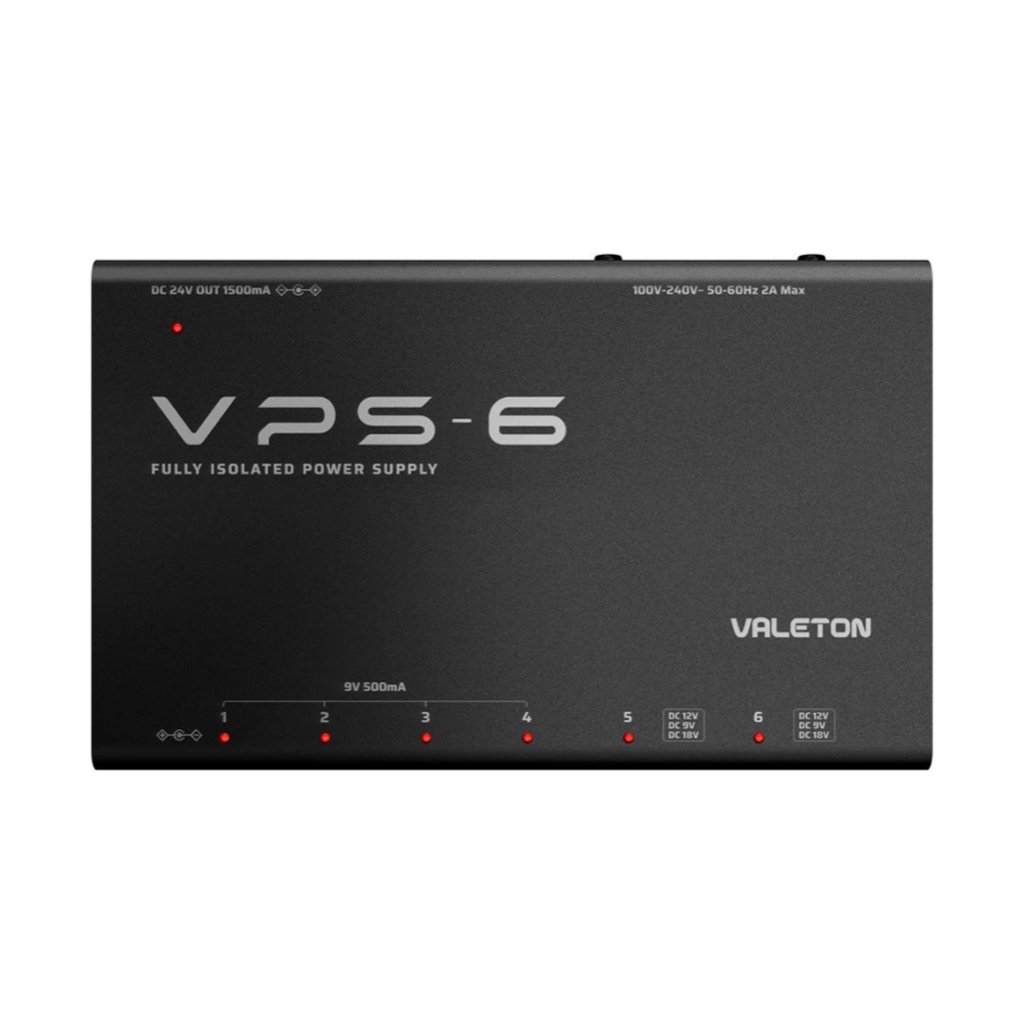 Valeton VPS-6 / VPS 6 / VPS6 Isolated Multi-Pedal Power Supply