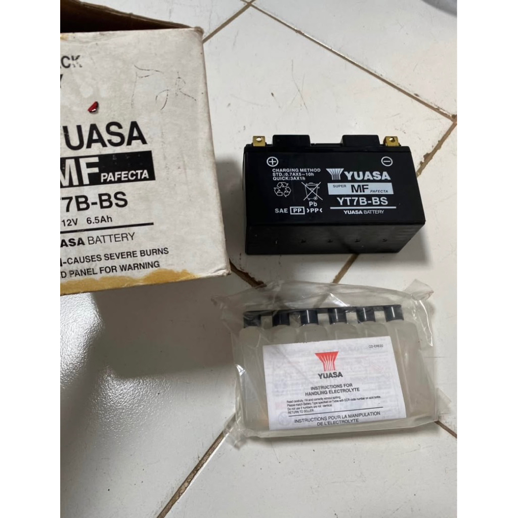 Aki Kering Yuasa YT7B-BS