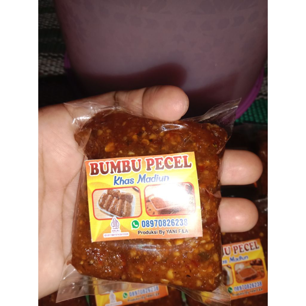 bumbu pecel khas madiun