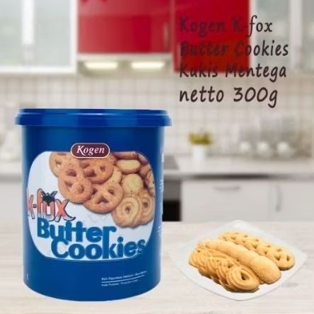 K-Fox Butter Cookies Isi 6