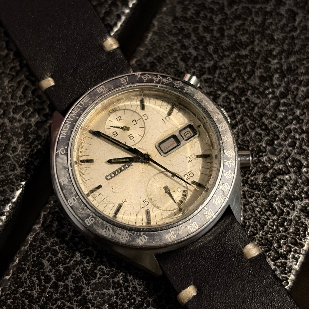 CITIZEN “SPEEDY” CHRONOGRAPH 8110a VINTAGE AUTOMATIC ORIGINAL