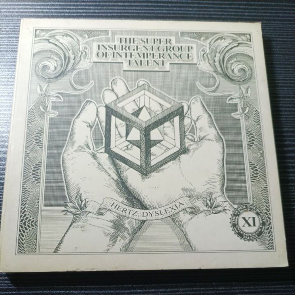 SLEEVE COVER CD ORIGINAL THE SIGIT - HERYZ DYSLEXIA / INDONESIA RELEASES