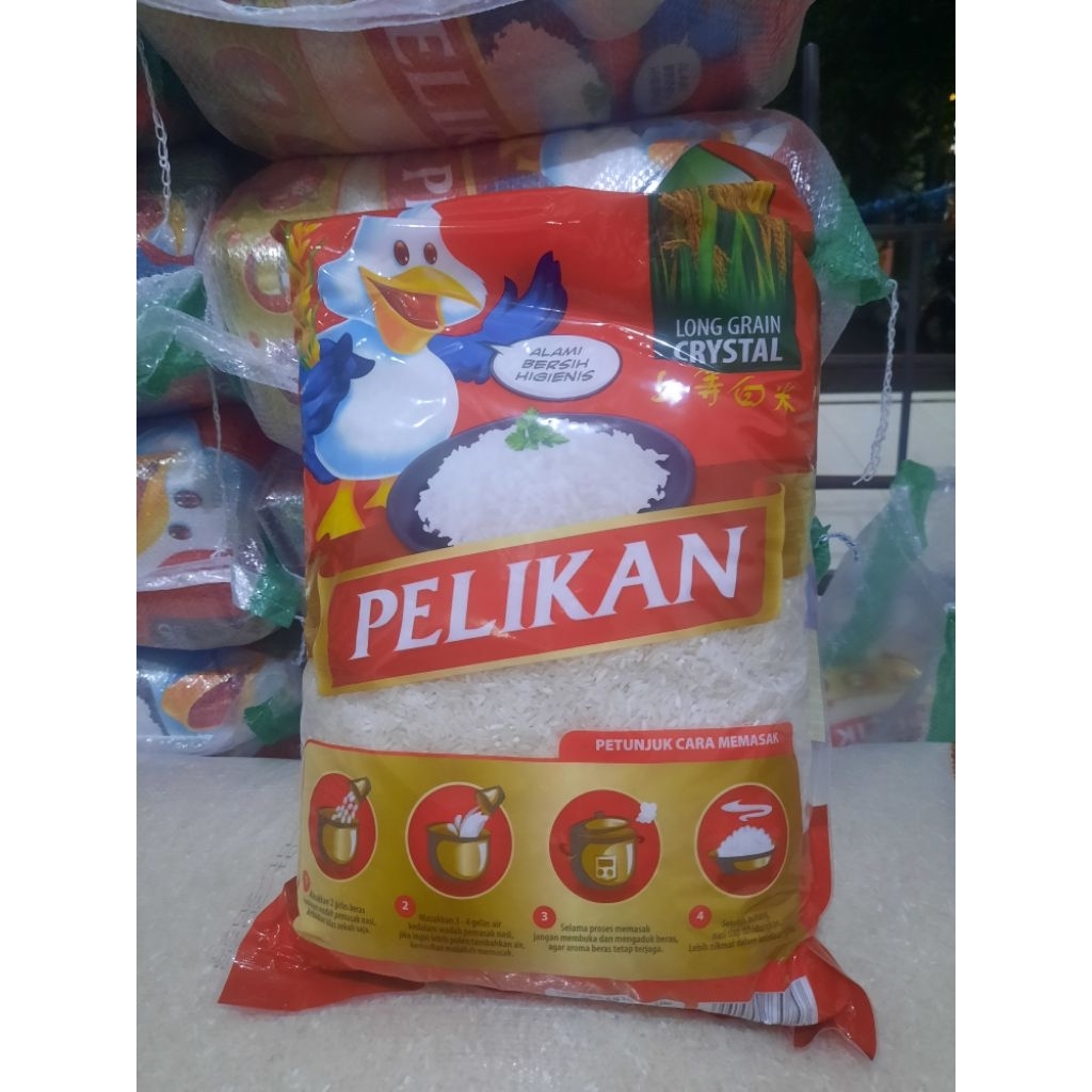 beras pelikan 5kg