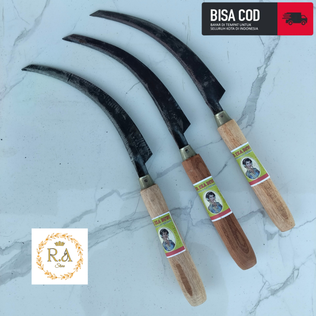 Arit panen padi,  Alat Panen Padi Manual Bergerigi