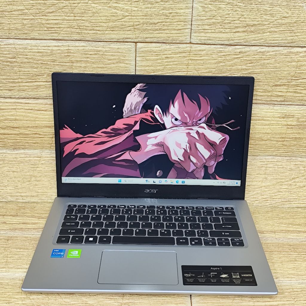 laptop Acer aspire 5 Intel core i3 gen 11 Nvidia mx350 ram 8gb/SSD 512gb