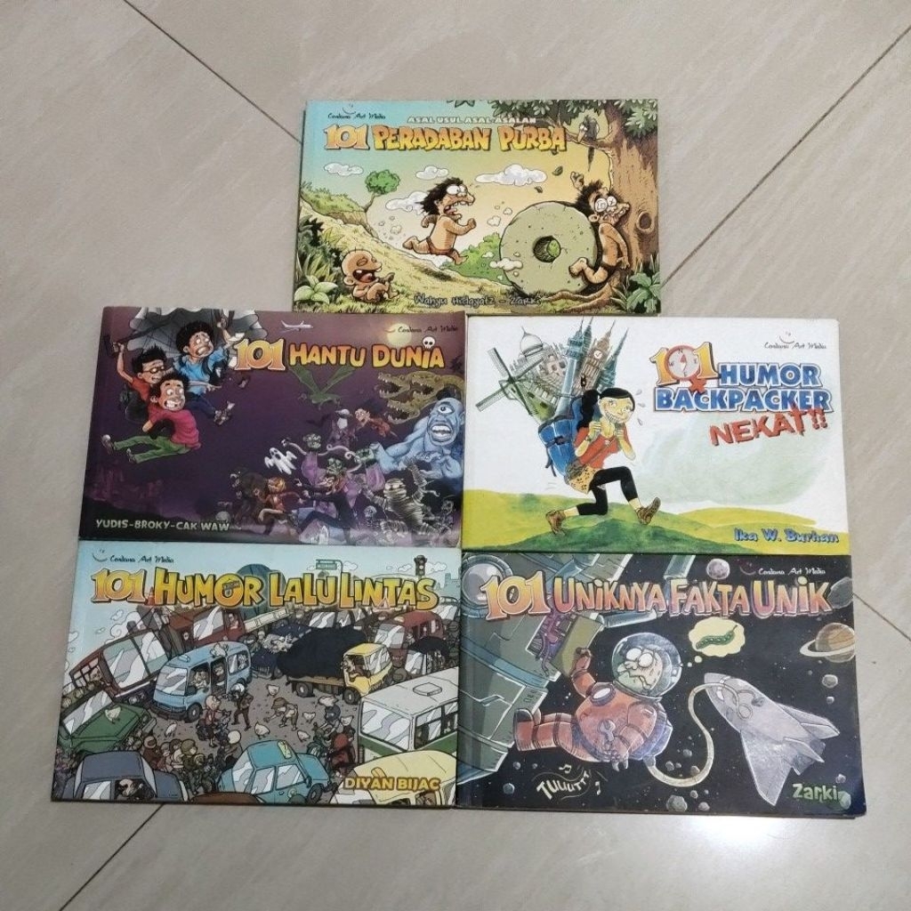 5 KOMIK ORI KOMIK 101 PENERBIT CENDANA ART MEDIA