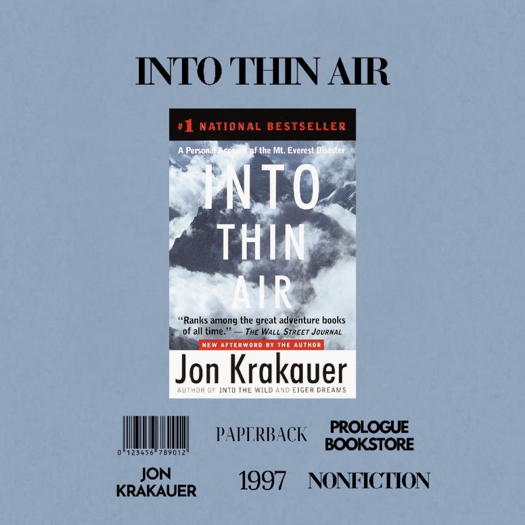 INTO THIN AIR : JON KRAKAUER