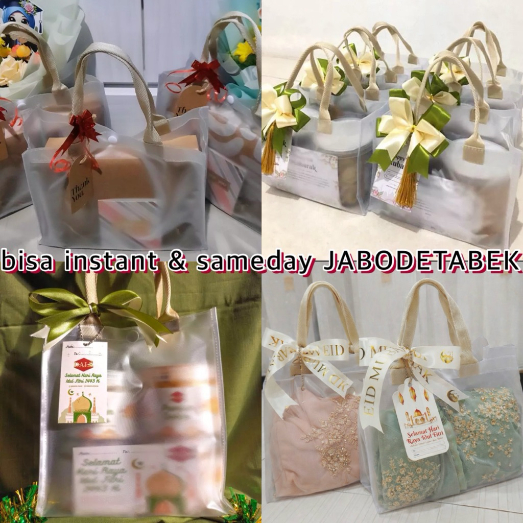 Tas Hampers Doff TEBAL Tas Goodie Bag Hampers Mewah Muat Toples Kue Kering