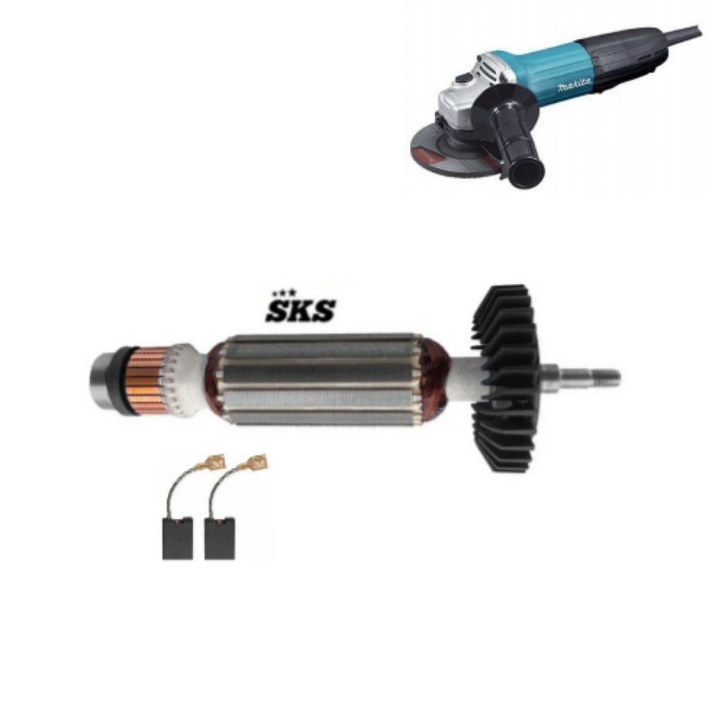 Armature GA 4034 Rotor gerinda makita GA 4034