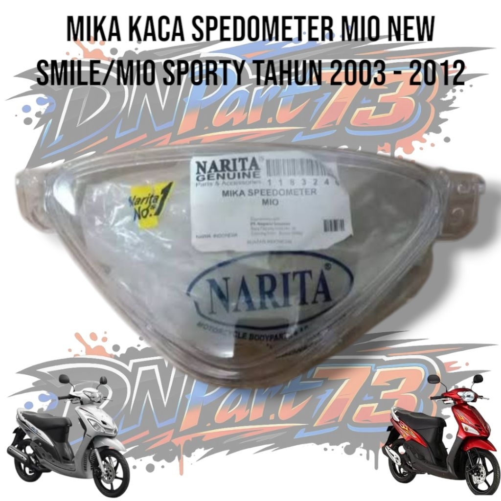 MIKA SPEDOMETER YAMAHA MIO SPORTY MIO NEW SMILE MIKA KACA KM MIO SPORTY MIO SMILE