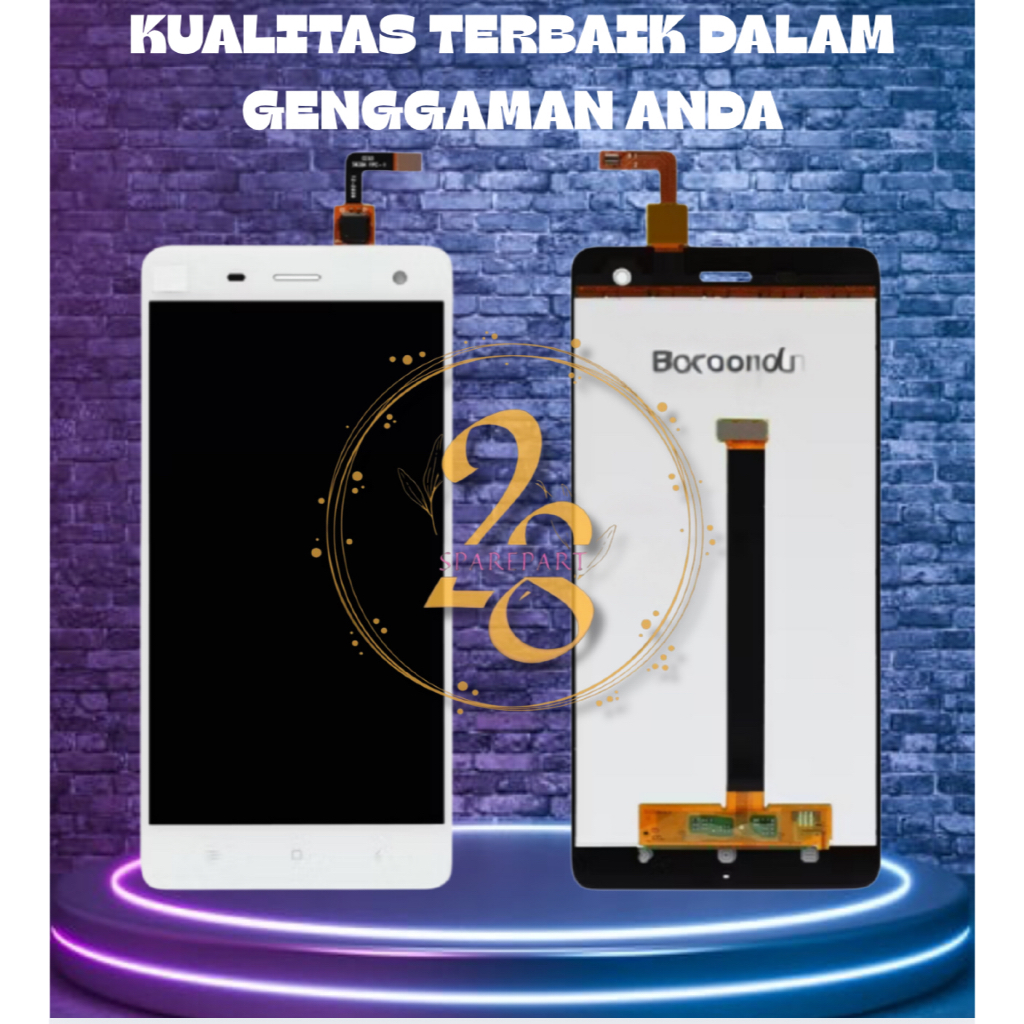 LCD FULLSET XIAOMI MI4 - MI4W - MI4 LTE ORG COMPLETE LCD+TOUCHSCREEN