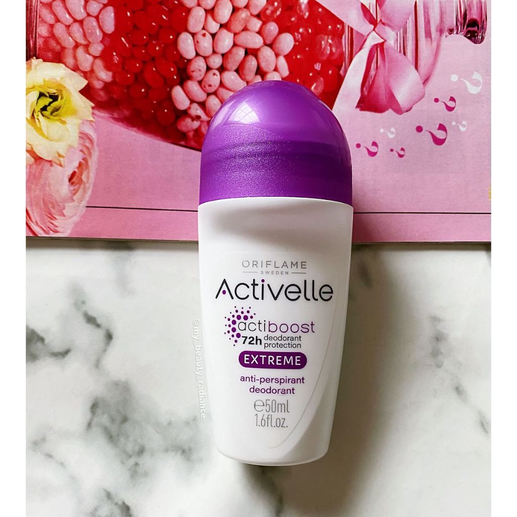Activelle Extream Anti Prespirant Deodorant Oriflame 72 Jam