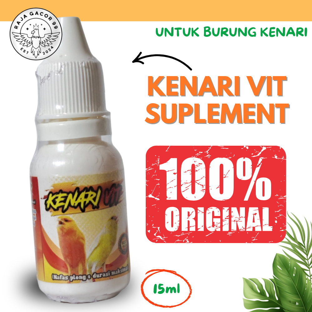 KENARI VIT Vitamin Burung Kenari Nafas plong durasi maksimal Suplemen Burung