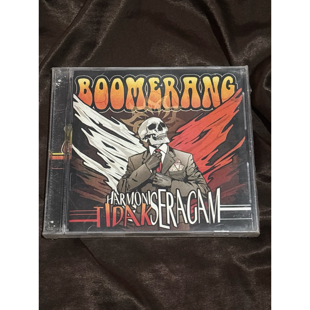 CD ALBUM BOOMERANG - HARMONIS TIDAK SERAGAM ORIGINAL (SEALED)
