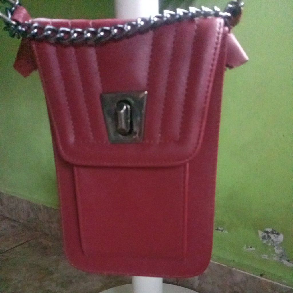 Tas selempang Wanita - merah maroon