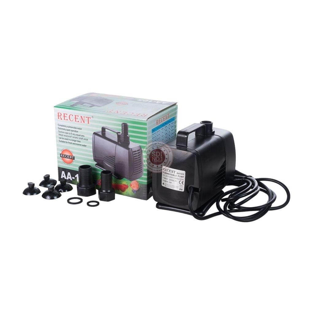 RECENT AA-105 POMPA CELUP KOLAM MESIN KOLAM IKAN