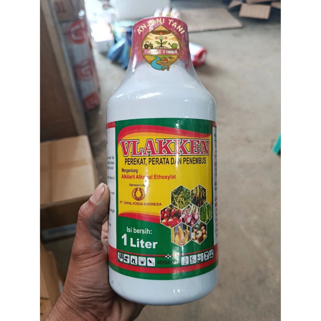 VLAKKEN 1 Liter - Perekat, Perata, & Penembus Pestisida Terbaik