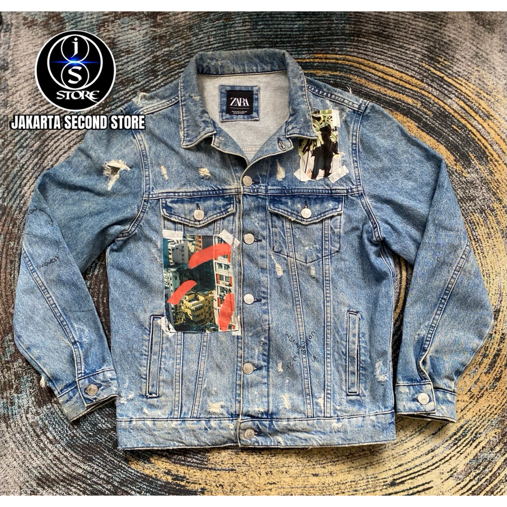 Jaker Ripped Jeans Zara Man Collection