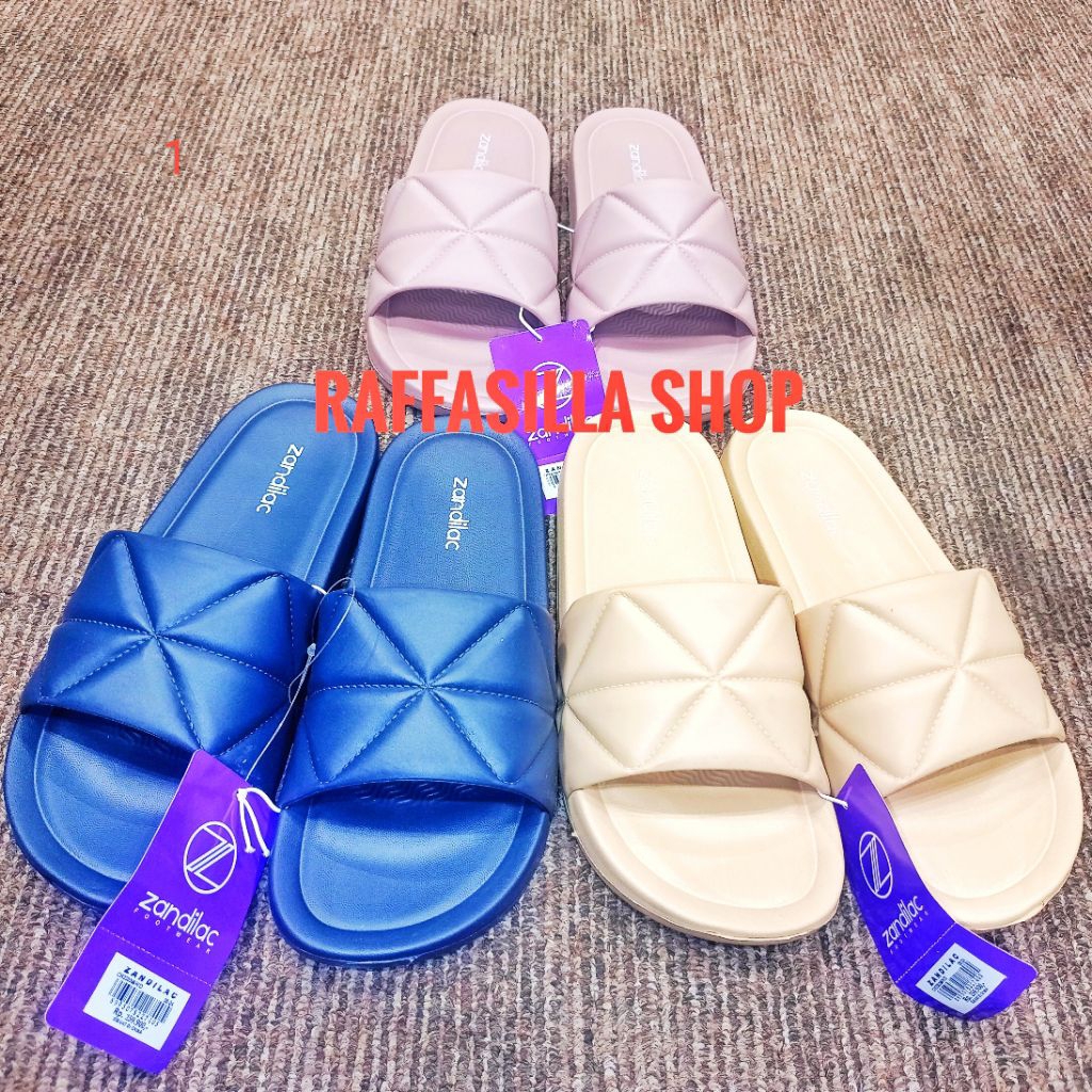 Zandilac Sandal Wanita Sandal Cewek Fashion Tebal Empuk Ringan