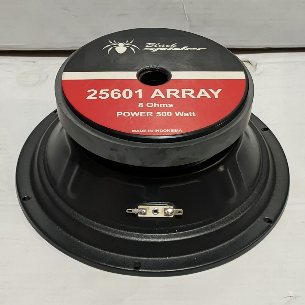 speaker 10 inch BLACK SPIDER 25601 ARRAY 500 WATT / speaker komponen 10 inch black spider 25601 arra