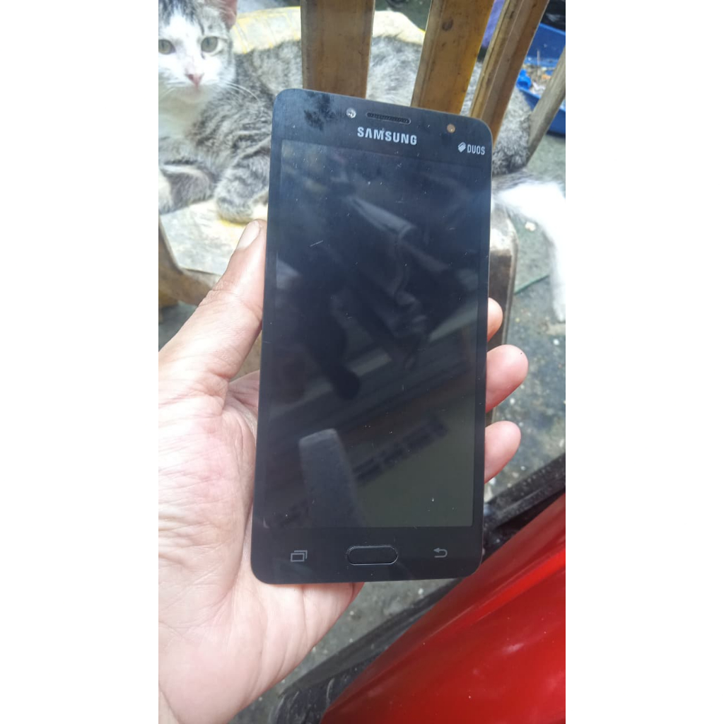 lcd j2 prime copotan original hidup normal