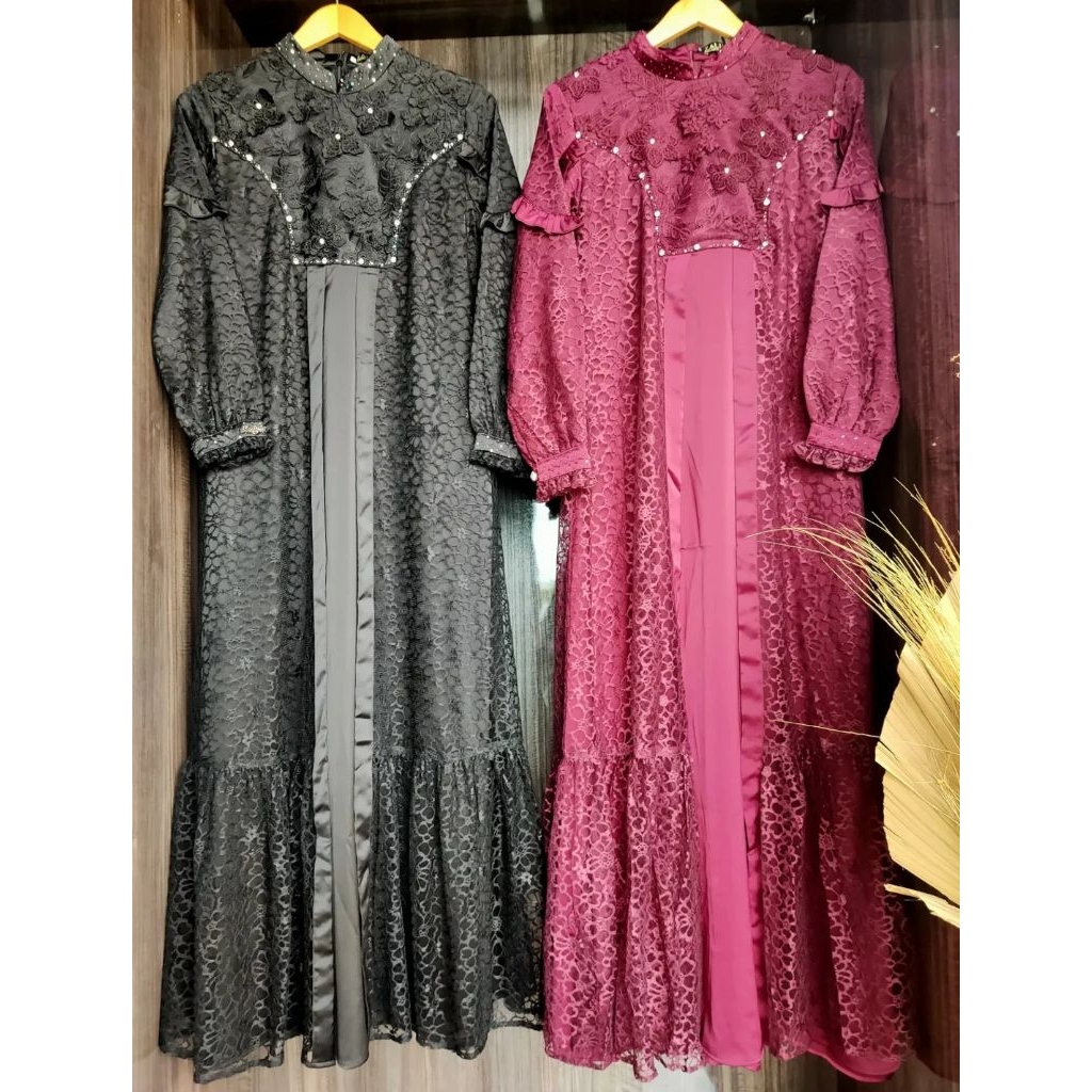 Zalifa Ranaya Dress Ied Series Terbaru. Ranaya Dress Zalifa Terbaru