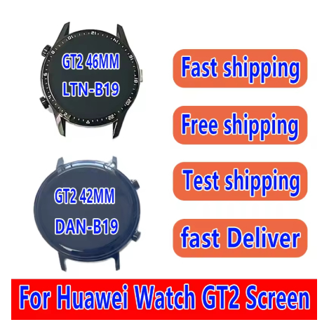 Screen For Huawei Watch GT 2 LTN-B19 DAN-B19 LCD Display Touch Panel Digitizer Display For Huawei Wa